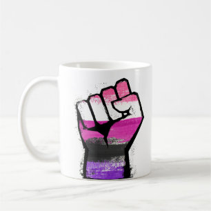 Genderfluid Stolzfaust Kaffeetasse