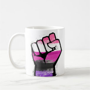 Genderfluid Stolzfaust Kaffeetasse