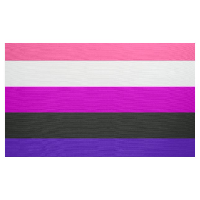 Genderfluid-Strichflagge Stoff (Yard (91,4 cm))