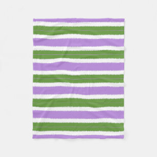 Genderqueer-Flagge-Fleece-Decke Fleecedecke
