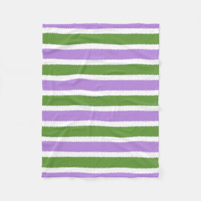 Genderqueer-Flagge-Fleece-Decke Fleecedecke (Vorderseite)