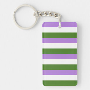 Genderqueer-Flagge Schlüsselanhänger