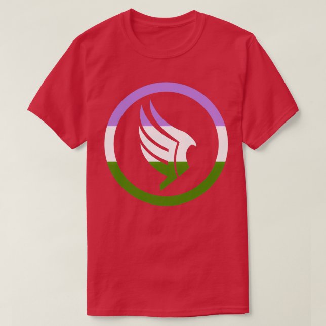 Genderqueer Paragon T-Shirt (Design vorne)