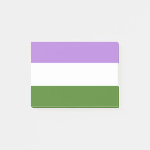 Genderqueer Post-it Klebezettel