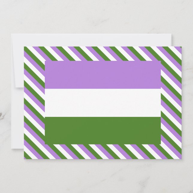 Genderqueer Pride Flag (Vorderseite)