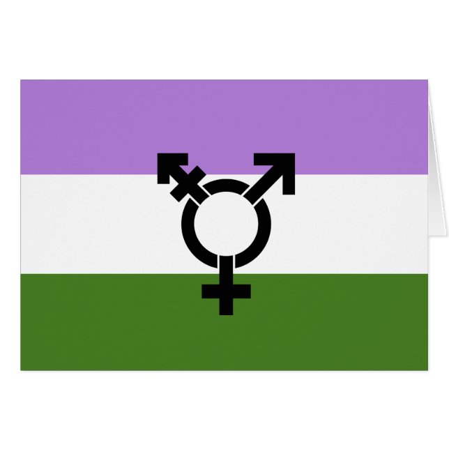 Genderqueer Pride Flag (Vorderseite (Horizontal))