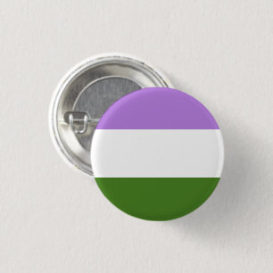 Genderqueer Pride Flag Button