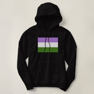 Genderqueer Pride Flag Hoodie