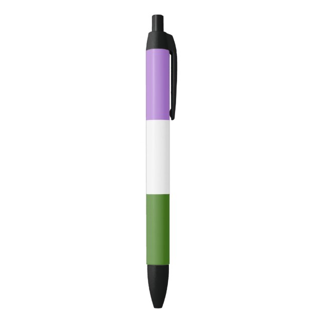 Genderqueer Pride Flag Kugelschreiber (Unterseite (Vertikal))