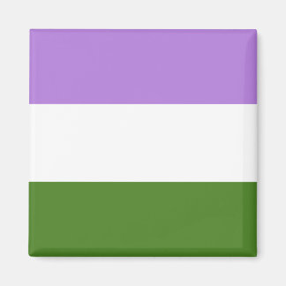 Genderqueer Pride Flag Magnet