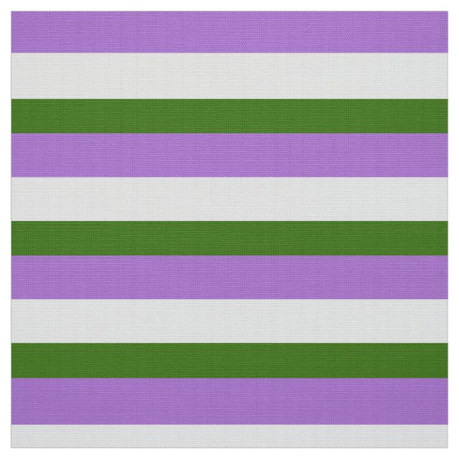 Genderqueer Pride Flag Stoff (Muster)