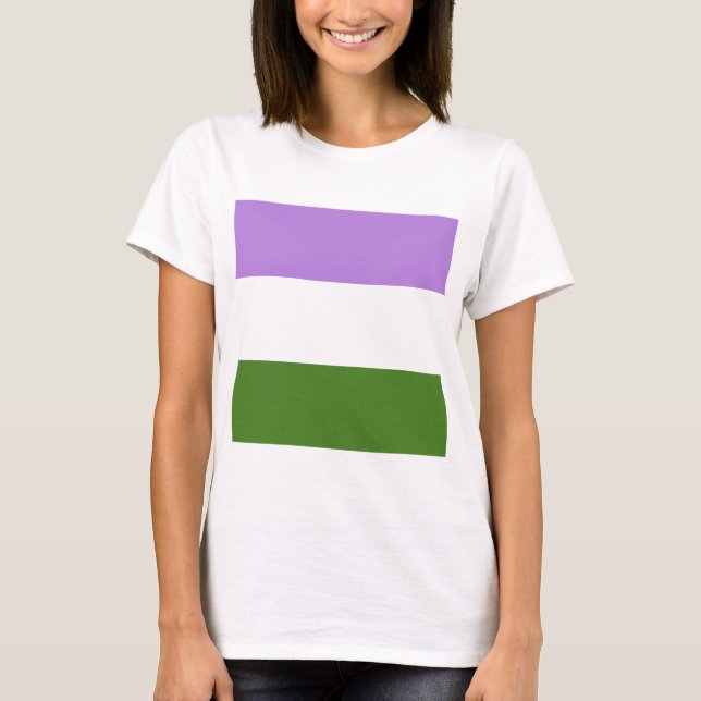 Genderqueer Pride T-Shirt (Vorderseite)