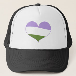 Genderqueer Pride Truckerkappe