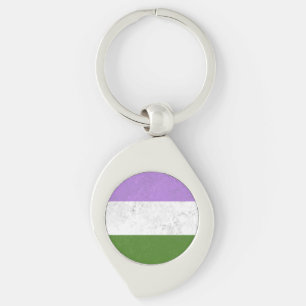 Genderqueer Schlüsselanhänger