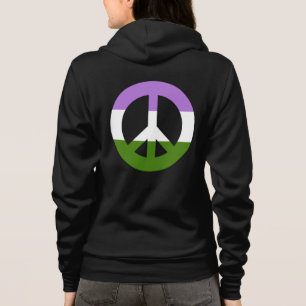 Genderqueer-Stolzflagge  Hoodie