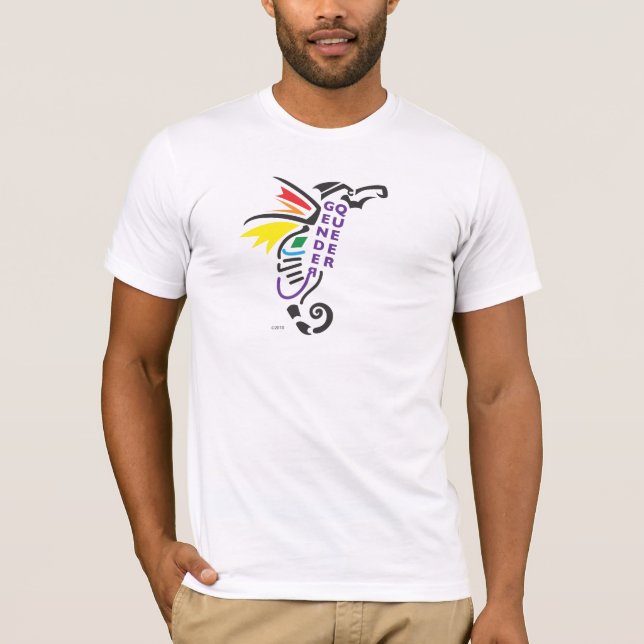Genderqueer Symbol T-Shirt (Vorderseite)