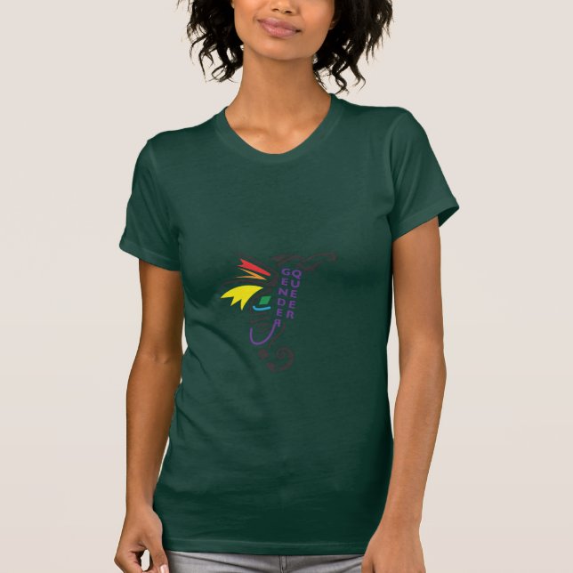 Genderqueer Symbol-T - Shirt (Vorderseite)