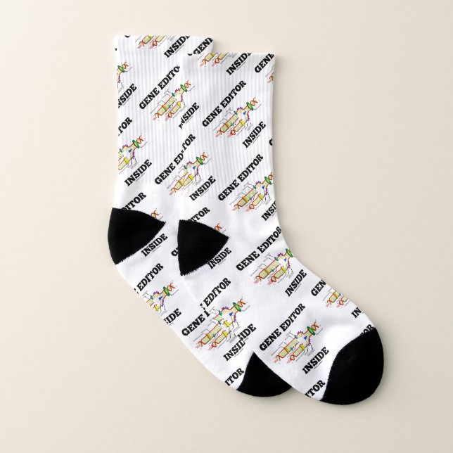 Gene Editor Inside DNA Replication Spaß Socken (Paar)