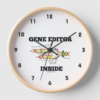 Gene Editor Inside DNA Replication Spaß Uhr