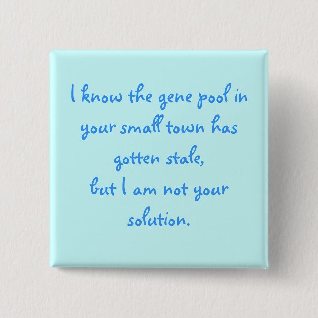 Gene Pool FLAIR Button (Vorderseite)