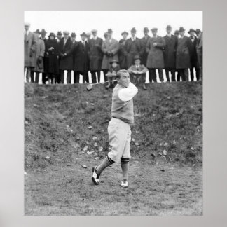 Gene Sarazen, 1922 Poster