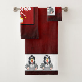 Gene Simmons - KUSS Gummi-Ente Badhandtuch Set