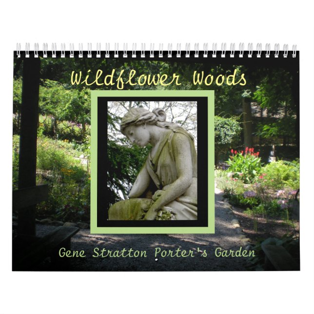 Gene Stratton Porter Historisches Haus und Garten Kalender (Titelbild)
