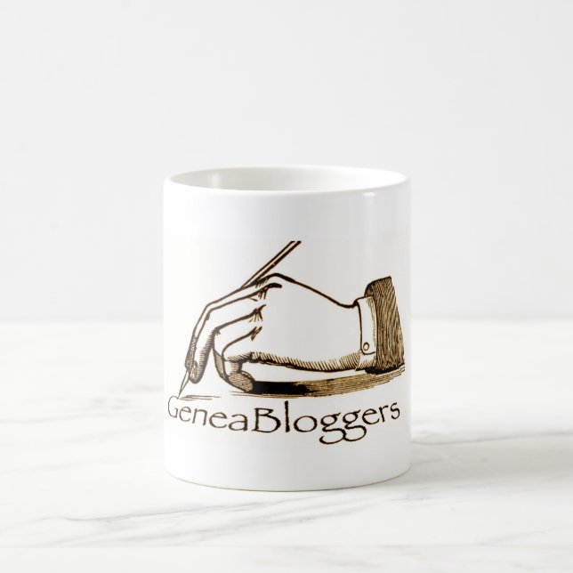 GeneaBloggers Logo-Tasse Tasse (Mittel)