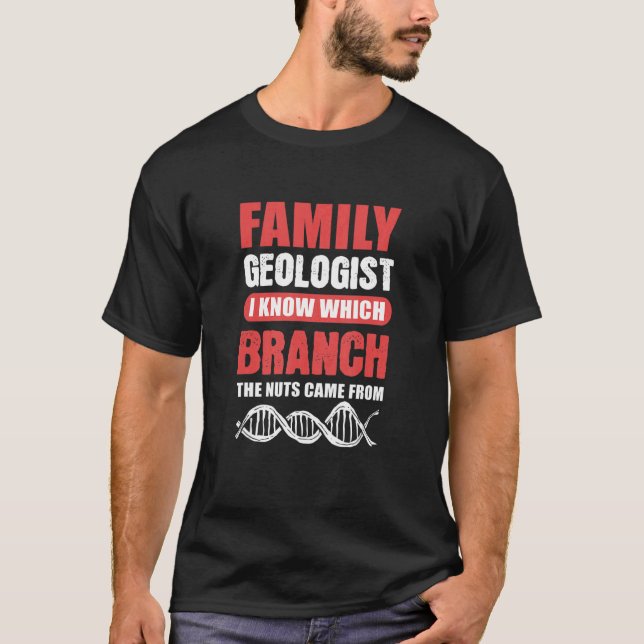 Genealoge der Familie Ich weiß, welche Abteilung d T-Shirt (Vorderseite)