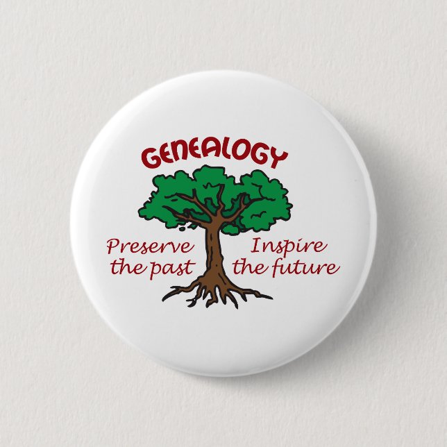 GENEALOGIE BUTTON (Vorderseite)