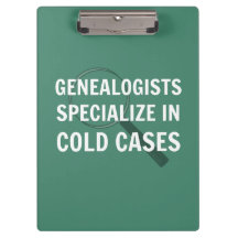 Genealogie-Clipboard (Grün)