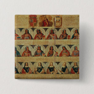 Genealogie der Inkamachthaber und ihres Spanischen Button