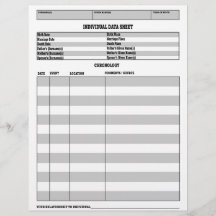 Genealogie Individuelle Datenblatt Chronologie