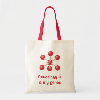 Genealogie ist in meinen Genen Tragetasche