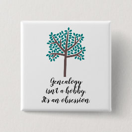 Genealogie ist kein Hobby Button