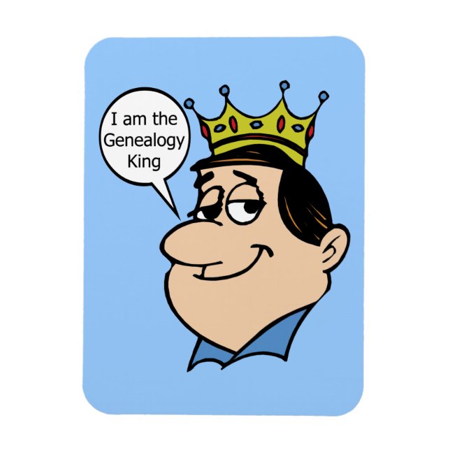 Genealogie King Magnet (Vertikal)