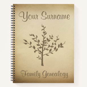 Genealogie Notizbuch