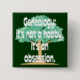 Genealogie-Obsession Button