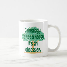 Genealogie-Obsession Tasse