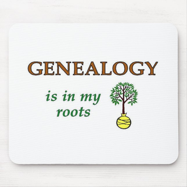 Genealogie Roots Mousepad (Vorne)