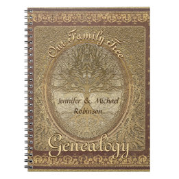 Genealogie-Stammbaum Notizblock