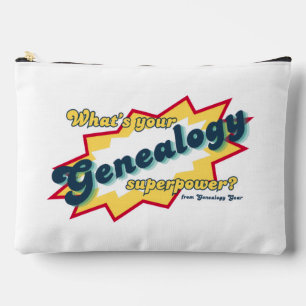 Genealogie-Superkraft Zubehörtasche