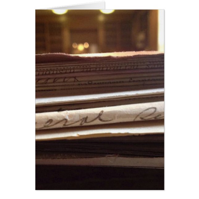 Genealogische Blindkarte - Vertikal (Vorne)