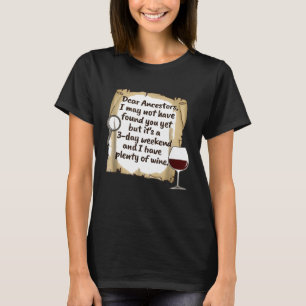 Genealogische Herkunft Ancestor Familienbaum Shirt