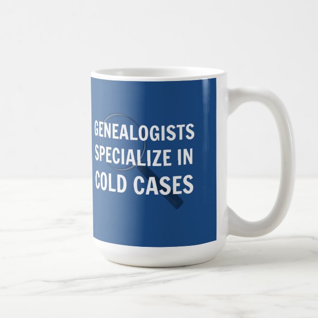 Genealogische Tasse (Blau) (Rechts)