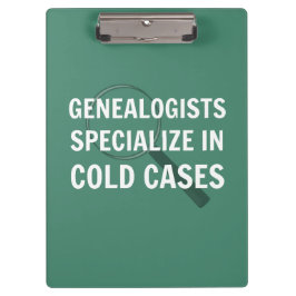 Genealogische Zwischenablage (grün) Klemmbrett