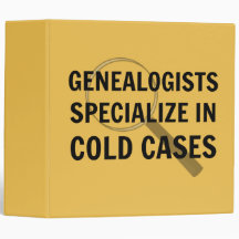 Genealogischer Binder (Gelb)