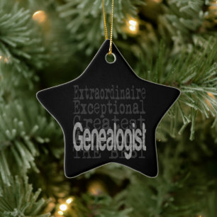 Genealogischer Sonderbeauftragter Keramik Ornament