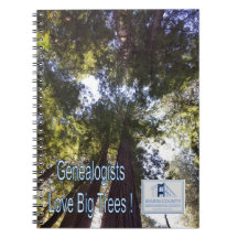 Genealogisten Liebe Big Trees Notebook