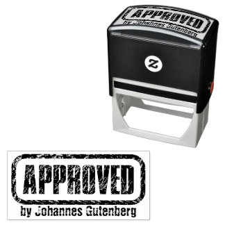 Genehmigter Stempel